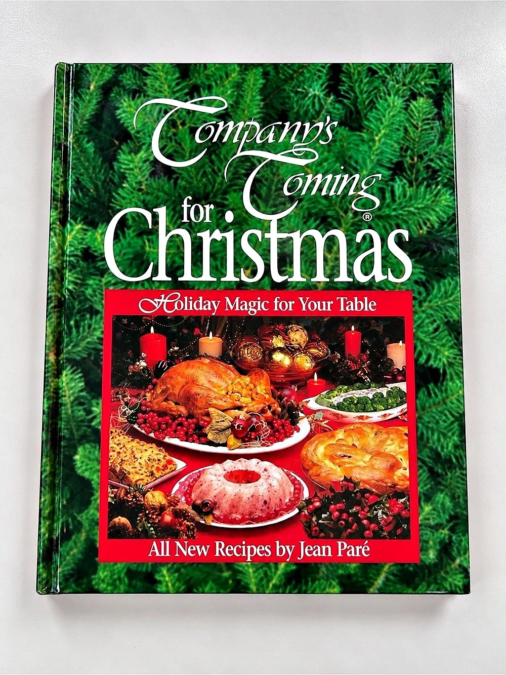2 for $25 Company's Coming for Christmas Vintage 1996 Hardcover Cookbook
